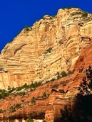 Dunes on Red Rocks